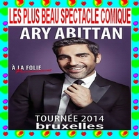 02 Ary Abittan A la folie passionnement (1h09`30``) spectacle 2014 bruxelles