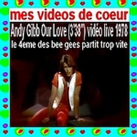 07 Andy Gibb Our Love (3`38``) vidéo live 1978