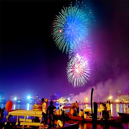  LE FEU D`ATIFICE DU NOUVEL AN CHINOIS 2011