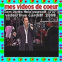 25 Tom Jones Help yourself (2`37``) video live cardiff 2008