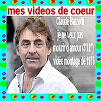 40 Claude Barzotti je ne veux pas mourir d amour (3`12``) vidéo motage de 1975