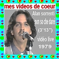 59 Alan sorrenti non so che darei (3`13``) vidéo live 1979