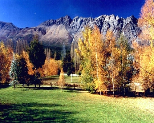 sublime vue de l`autonne au canada
