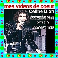 73 Celine Dion where does my heart beat now (4`35``) video live 1990.