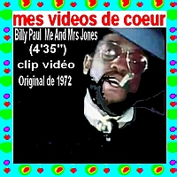 Billy Paul Me And Mrs Jones (4`35``) clip vidéo original de 1972