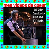 Josh Groban Cinema Paradiso tema d` amore (3`15``) live 1988