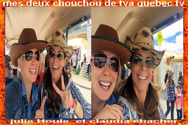 julie Houle et claudia ebacher a la poule contry